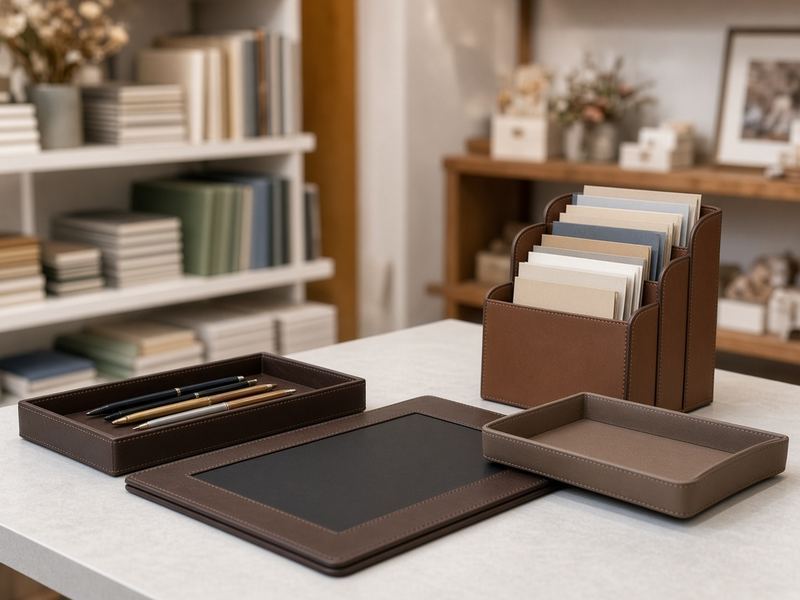 Desk sets at Echo Valley Studio