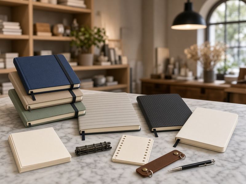 Notebooks at Echo Valley Studio